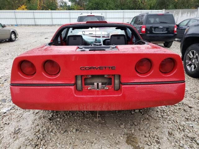 1G1YY2182H5101463 - 1987 CHEVROLET CORVETTE RED photo 6