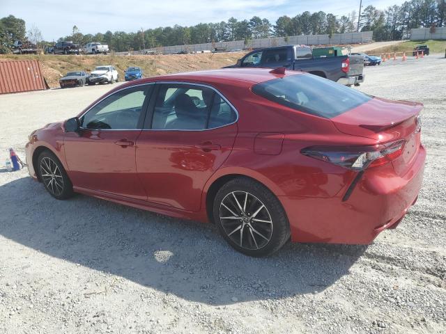4T1G11AK6PU093848 - 2023 TOYOTA CAMRY SE NIGHT SHADE RED photo 2