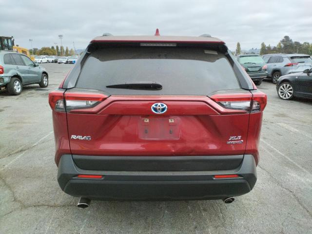 JTMRWRFV9LD072342 - 2020 TOYOTA RAV4 XLE RED photo 6