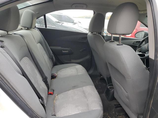 1G1JA5SH6F4120283 - 2015 CHEVROLET SONIC LS WHITE photo 10