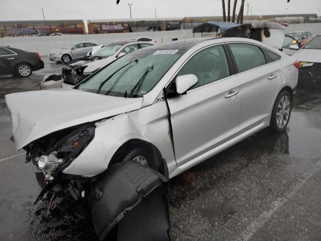 5NPE34AB5FH229435 - 2015 HYUNDAI SONATA SPORT SILVER photo 1