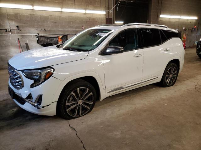 3GKALXEX1KL104971 - 2019 GMC TERRAIN DENALI WHITE photo 1