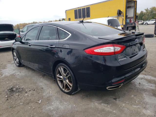 3FA6P0K96FR110793 - 2015 FORD FUSION TITANIUM BLACK photo 2