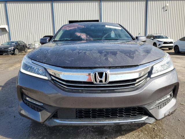 1HGCR3F98HA041154 - 2017 HONDA ACCORD TOURING GRAY photo 5