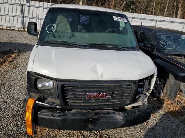 1GTGG25C081234301 - 2008 GMC SAVANA G2500 WHITE photo 5