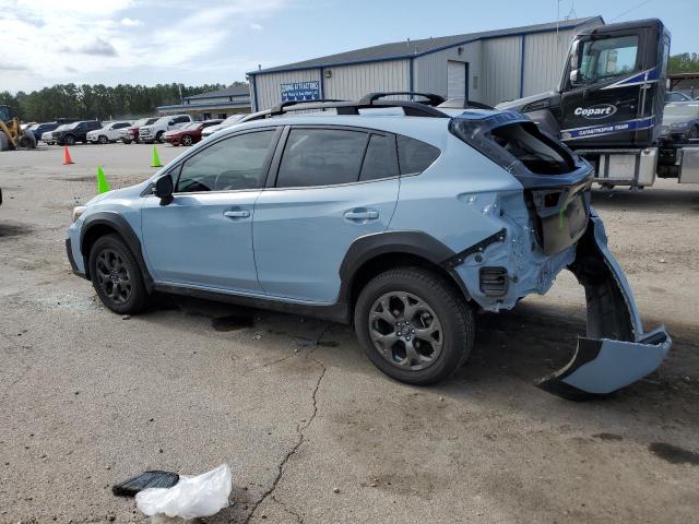 JF2GTHSC5PH275372 - 2023 SUBARU CROSSTREK SPORT BLUE photo 2