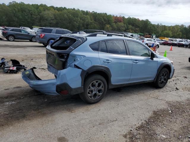 JF2GTHSC5PH275372 - 2023 SUBARU CROSSTREK SPORT BLUE photo 3