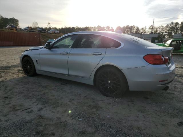 WBA4F7C50HG787077 - 2017 BMW 430I GRAN COUPE SILVER photo 2