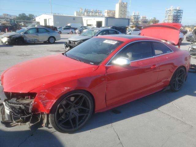 WAU3VAFR6AA021955 - 2010 AUDI S5 PRESTIGE RED photo 1