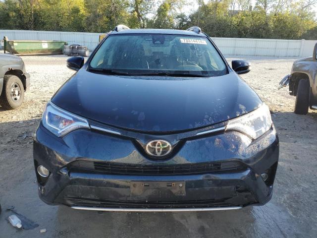 JTMDFREV2HJ704862 - 2017 TOYOTA RAV4 LIMITED BLUE photo 5