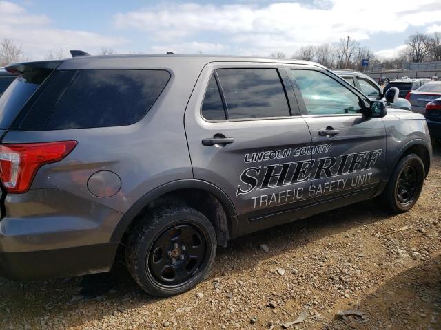 1FM5K8AR5GGA19068 - 2016 FORD EXPLORER POLICE INTERCEPTOR GRAY photo 3