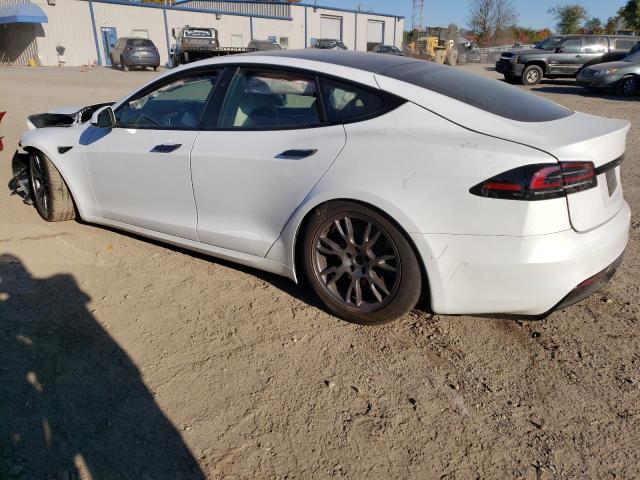 5YJSA1E55PF498319 - 2023 TESLA MODEL S Սպիտակ լուսանկար 2