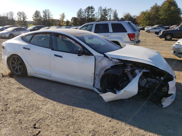 5YJSA1E55PF498319 - 2023 TESLA MODEL S Սպիտակ լուսանկար 4