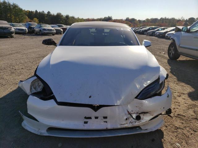 5YJSA1E55PF498319 - 2023 TESLA MODEL S Սպիտակ լուսանկար 5