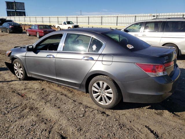 1HGCP2F80CA032108 - 2012 HONDA ACCORD EXL GRAY photo 2