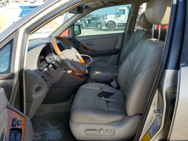 JTJGF10U220141478 - 2002 LEXUS RX 300 TAN photo 7