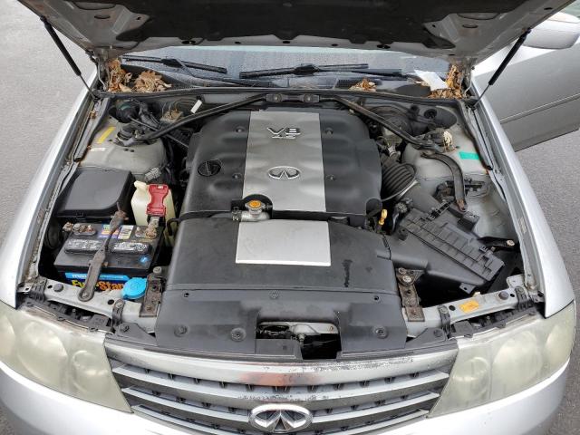 JNKAY41E33M001914 - 2003 INFINITI M45 SILVER photo 11