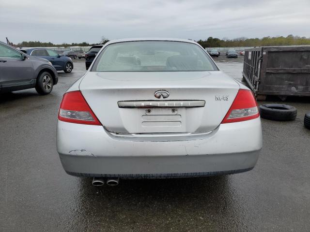 JNKAY41E33M001914 - 2003 INFINITI M45 SILVER photo 6