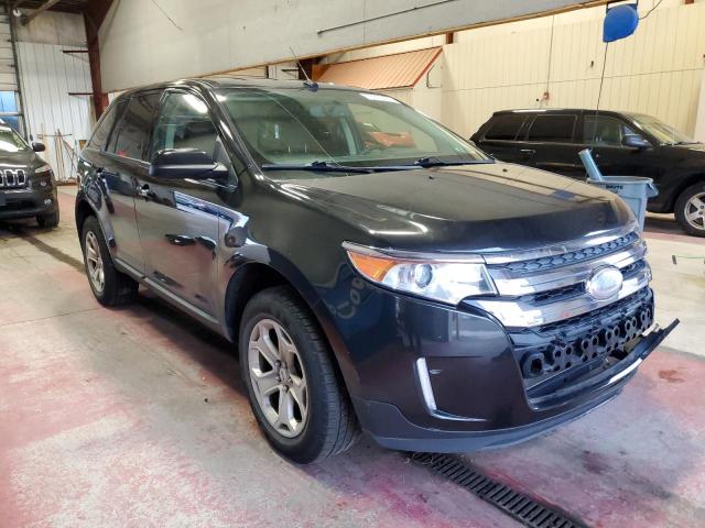 2FMDK4JC7EBA28682 - 2014 FORD EDGE SEL BLACK photo 4