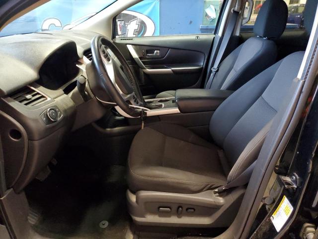 2FMDK4JC7EBA28682 - 2014 FORD EDGE SEL BLACK photo 7