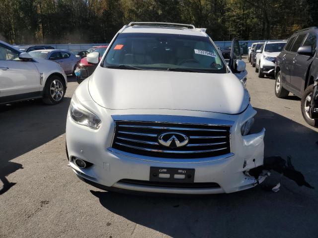 5N1AL0MM6DC346370 - 2013 INFINITI JX35 WHITE photo 5