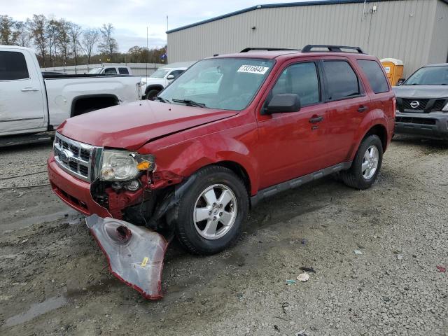 1FMCU0D78BKC22863 - 2011 FORD ESCAPE XLT RED photo 1
