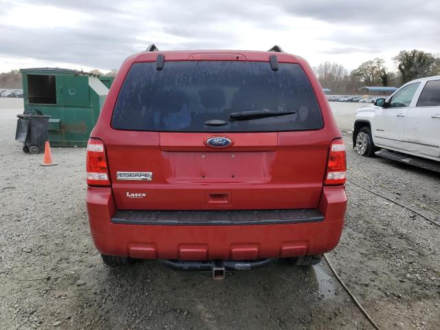 1FMCU0D78BKC22863 - 2011 FORD ESCAPE XLT RED photo 6