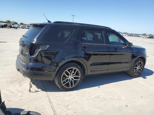 1FM5K8GT3JGB07997 - 2018 FORD EXPLORER SPORT BLACK photo 3