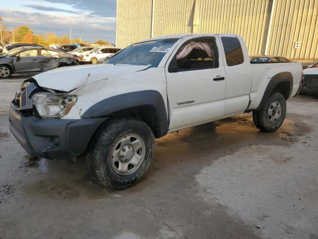 5TFTX4GN9EX035345 - 2014 TOYOTA TACOMA PRERUNNER ACCESS CAB WHITE photo 1