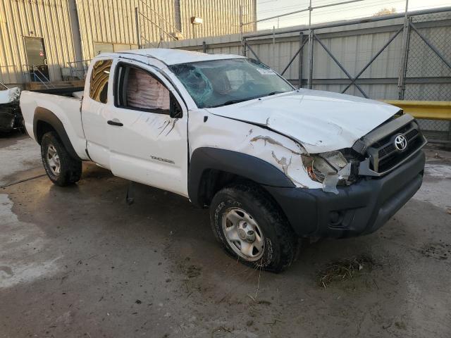 5TFTX4GN9EX035345 - 2014 TOYOTA TACOMA PRERUNNER ACCESS CAB WHITE photo 4