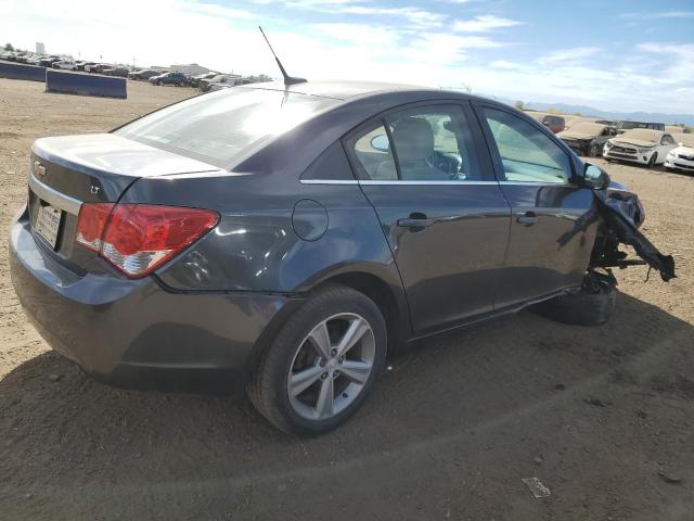 1G1PE5SBXD7132071 - 2013 CHEVROLET CRUZE LT GRAY photo 3