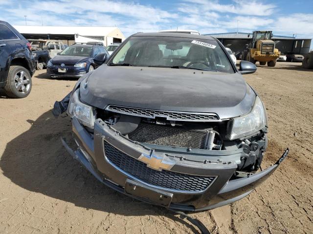 1G1PE5SBXD7132071 - 2013 CHEVROLET CRUZE LT GRAY photo 5