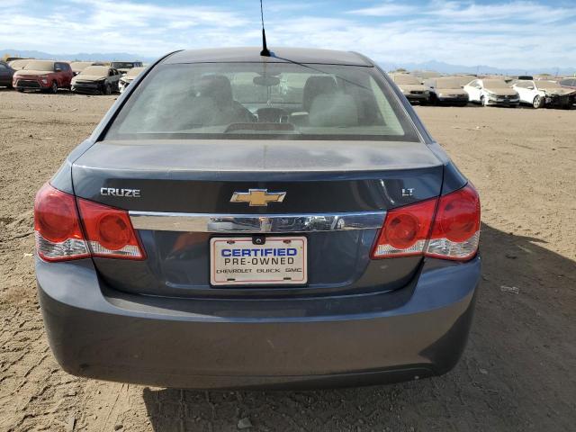 1G1PE5SBXD7132071 - 2013 CHEVROLET CRUZE LT GRAY photo 6