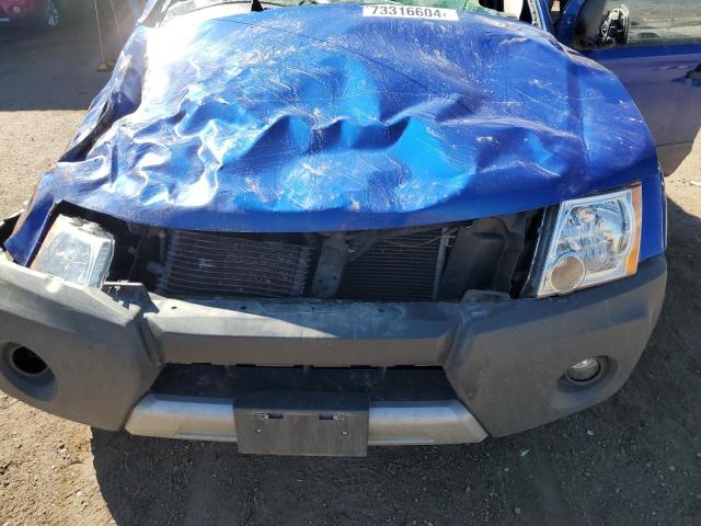 5N1AN0NW3DN821603 - 2013 NISSAN XTERRA X BLUE photo 12