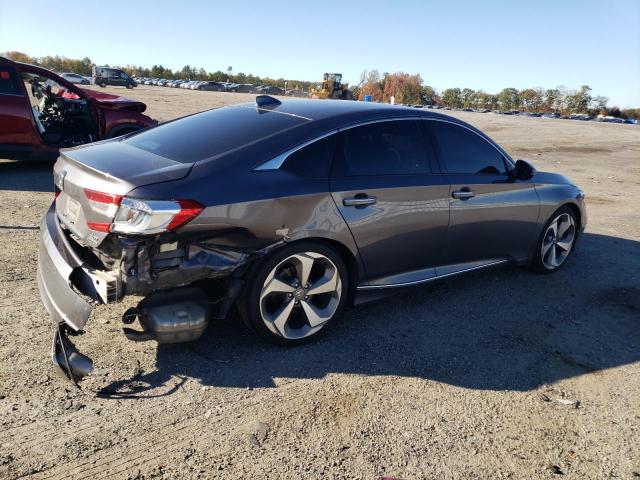 1HGCV2F91JA018827 - 2018 HONDA ACCORD TOURING GRAY photo 3