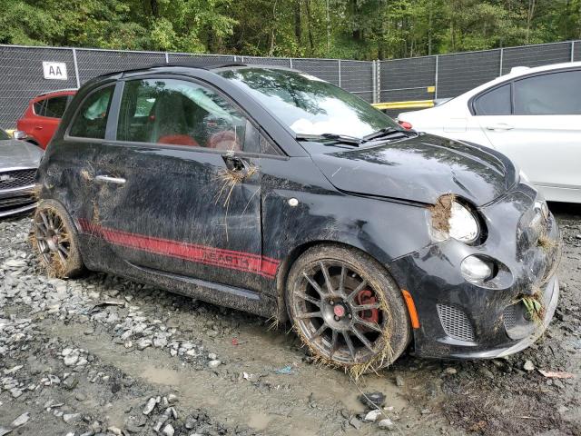 3C3CFFJHXDT647652 - 2013 FIAT 500 ABARTH BLACK photo 4