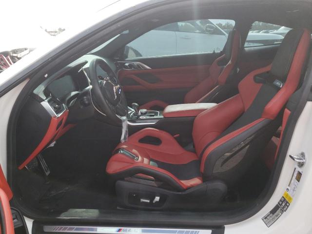 WBS43AZ05PCM16256 - 2023 BMW M4 COMPETITION WHITE photo 7