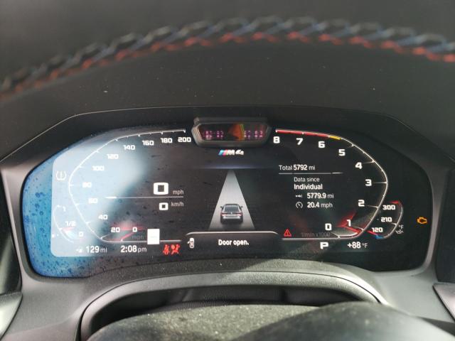 WBS43AZ05PCM16256 - 2023 BMW M4 COMPETITION WHITE photo 9