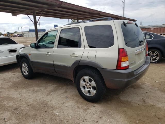 4F2YZ04134KM10023 - 2004 MAZDA TRIBUTE LX BEIGE photo 2