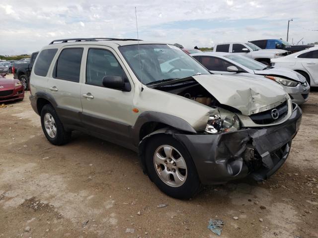 4F2YZ04134KM10023 - 2004 MAZDA TRIBUTE LX BEIGE photo 4