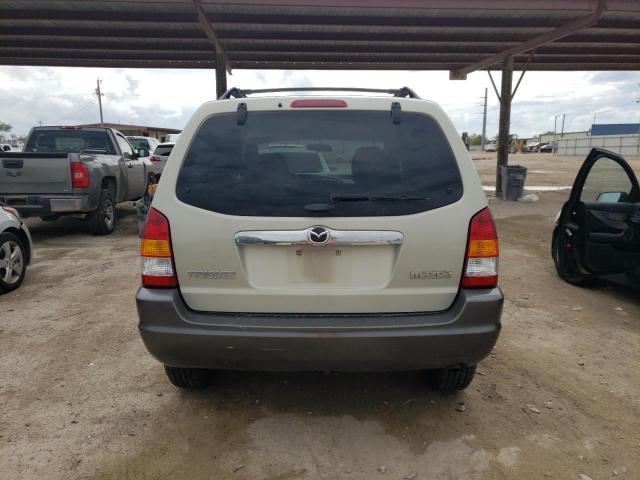 4F2YZ04134KM10023 - 2004 MAZDA TRIBUTE LX BEIGE photo 6