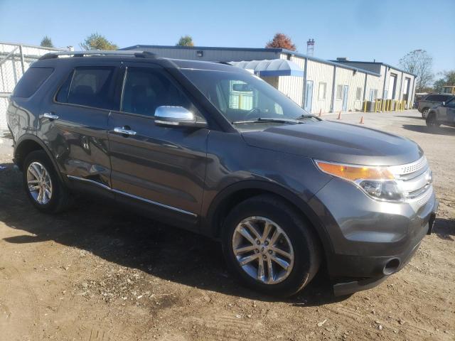 1FM5K8D84FGC22387 - 2015 FORD EXPLORER XLT GRAY photo 4