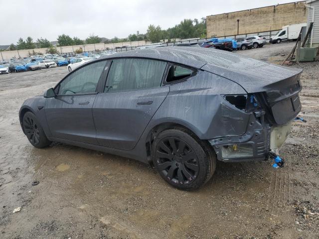 5YJ3E1EB9NF262364 - 2022 TESLA MODEL 3 CHARCOAL photo 2