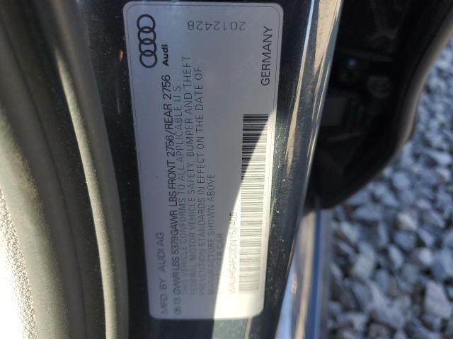 WAUHGAFC0DN152405 - 2013 AUDI A6 PRESTIGE ლურჯი ფოტო 13