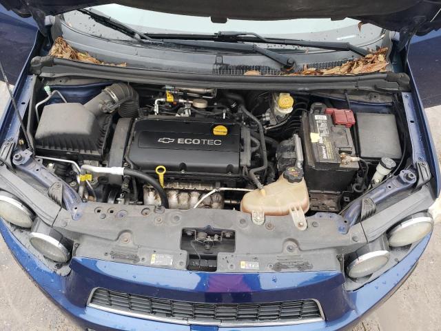 1G1JB5SH3C4208765 - 2012 CHEVROLET SONIC LS BLUE photo 11