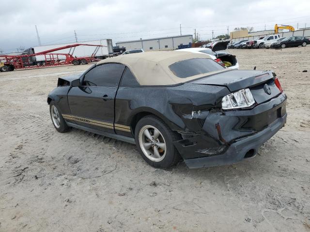 1ZVBP8ENXA5178586 - 2010 FORD MUSTANG BLACK photo 2