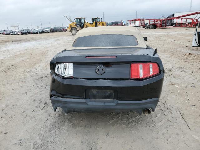 1ZVBP8ENXA5178586 - 2010 FORD MUSTANG BLACK photo 6