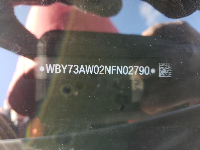 WBY73AW02NFN02790 - 2022 BMW I4 EDRIVE4 Beyaz fotoğraf 12