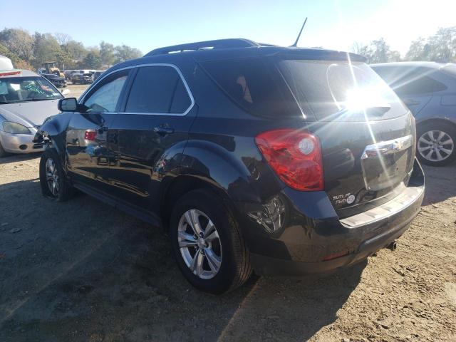 2GNFLGEK7E6288593 - 2014 CHEVROLET EQUINOX LT BLACK photo 2