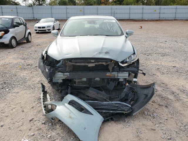 3FA6P0LU4DR200931 - 2013 FORD FUSION SE HYBRID TURQUOISE photo 5